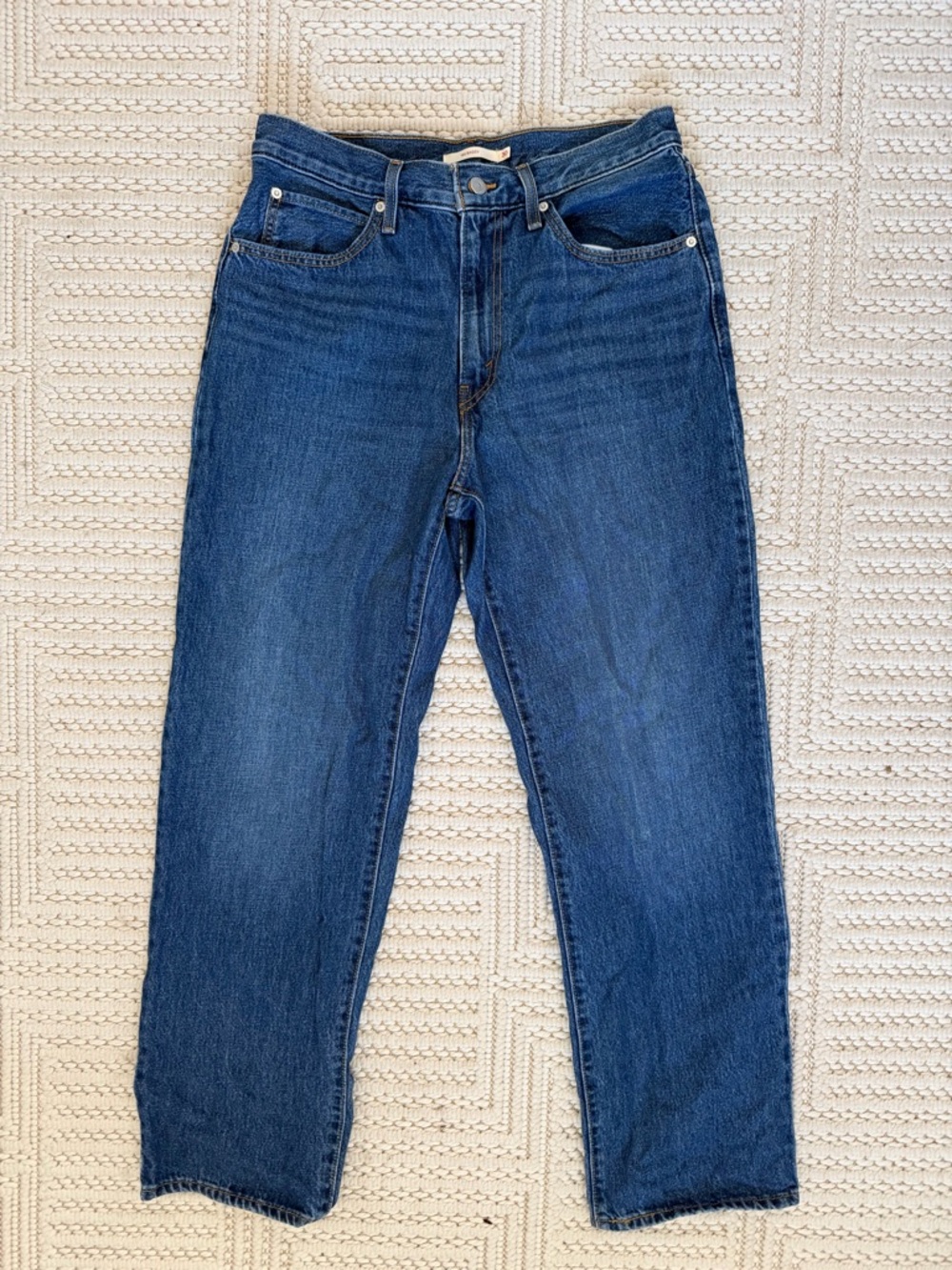 Levi's Relaxed Fit Dark Blue Women's Jeans